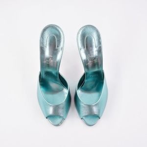 Christian Louboutin Dolly Metallic Heels